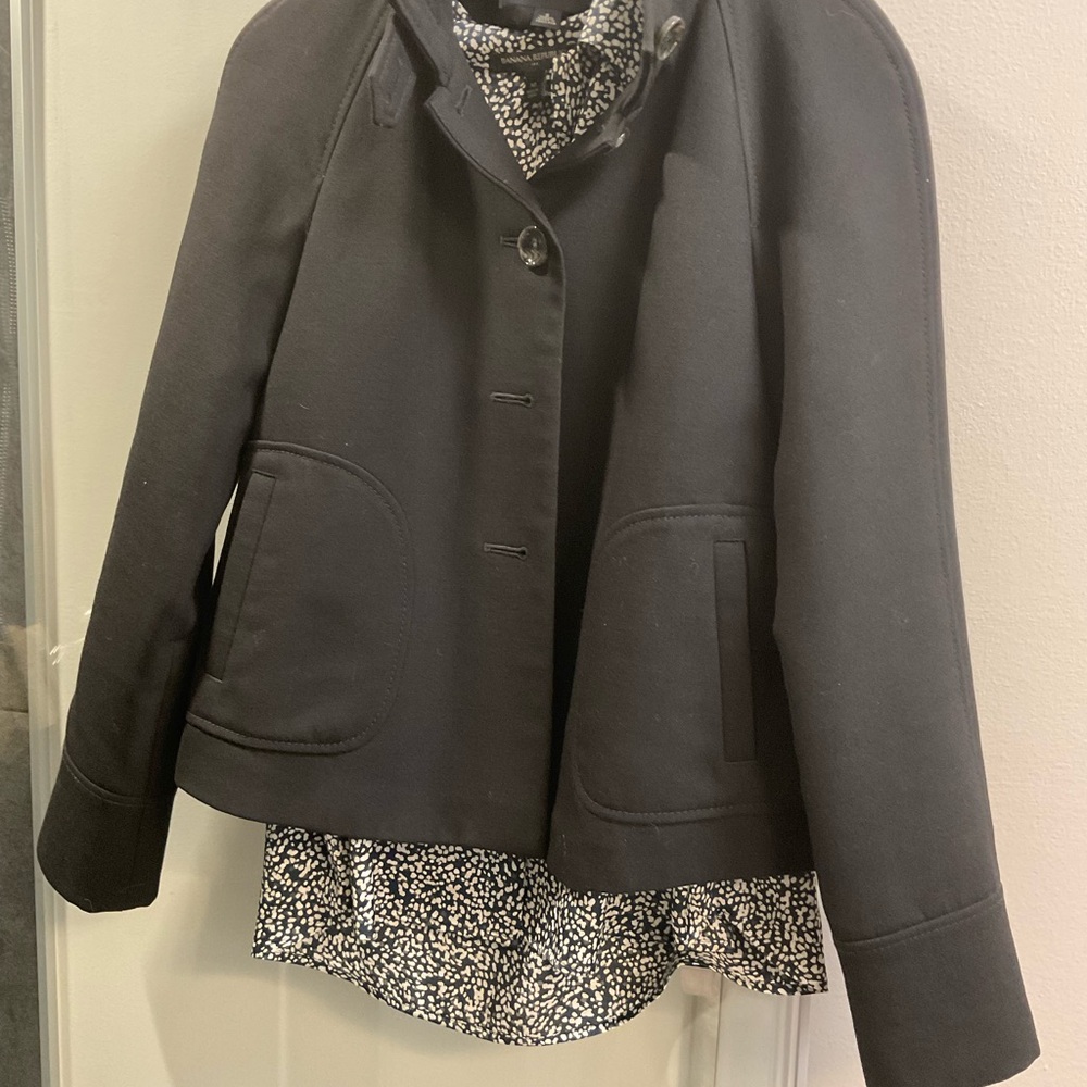 Banana Republic cloak blazer